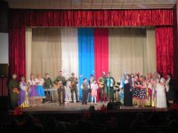 Открытие марафона, посвященного 70-летию Победы в ВОВ