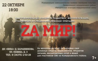 Благотворительный концерт "ZА МИР!"